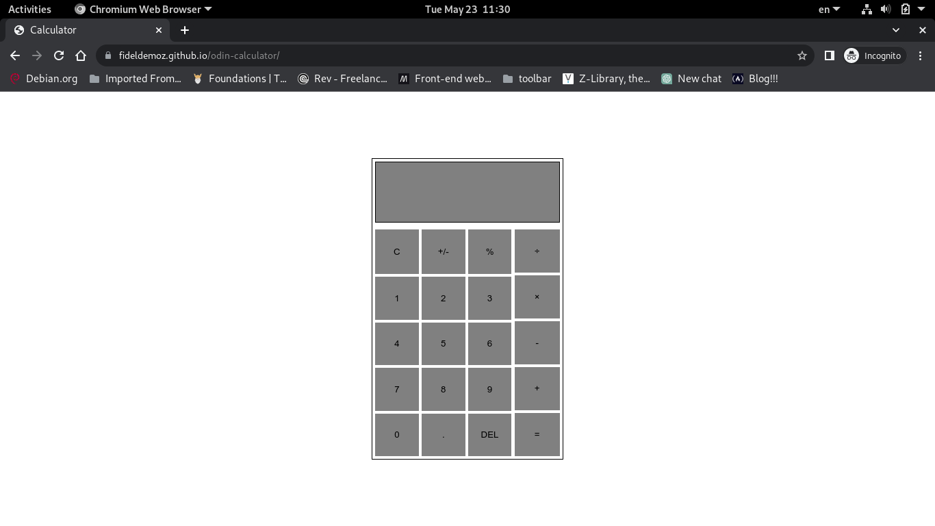 javascript calculator